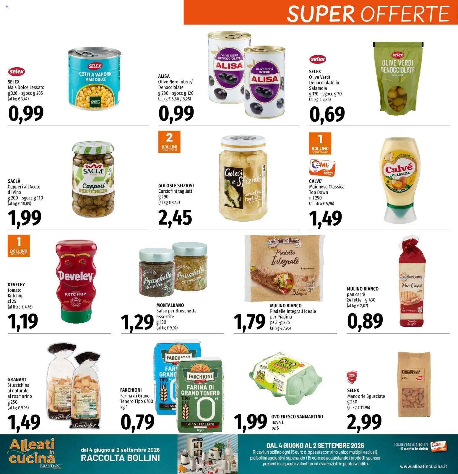 Volantino EMI del 02/07/2026 | Pagina: 14 | Prodotti: Ketchup, Maionese, Olive, Top