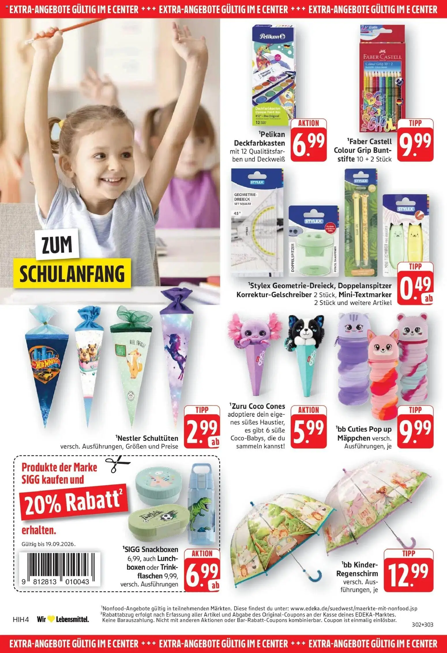 Edeka Prospekt Eislingen (ab 14.09.2026) » Angebote Online | Seite: 28 | Produkte: Regenschirm