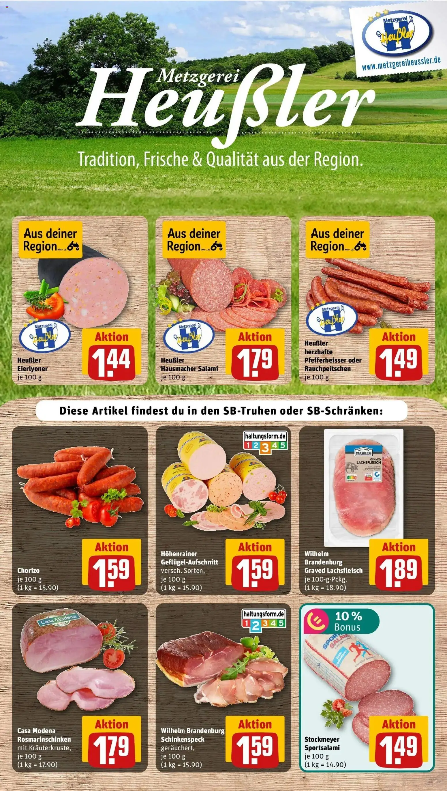 REWE Prospekt ab 07.09.2026 zum Blättern » Angebote | Seite: 9 | Produkte: Salami