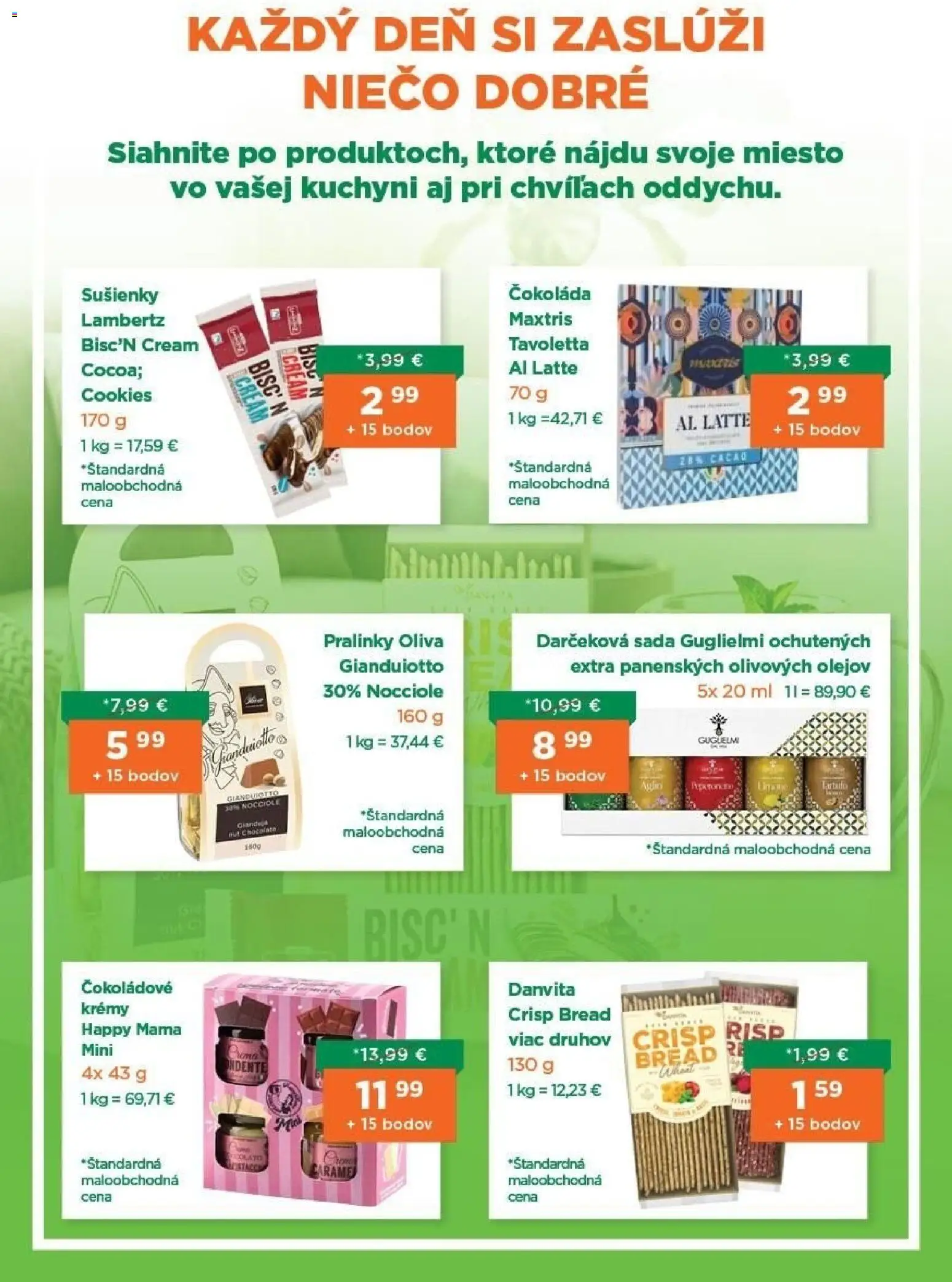 Nové 1day akcie – leták je platný od 01.08.2026 | Strana: 7 | Produkty: Čokoláda