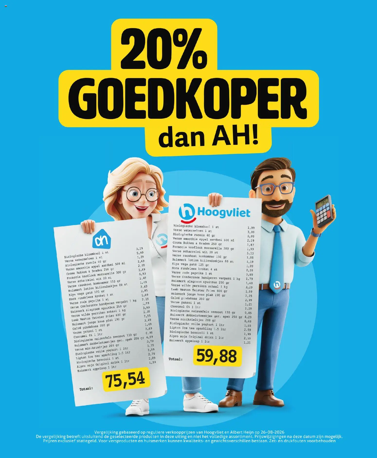 {H1} | Pagina: 28 | Producten: Kaas, Broccoli, Slagroom, Appelsap