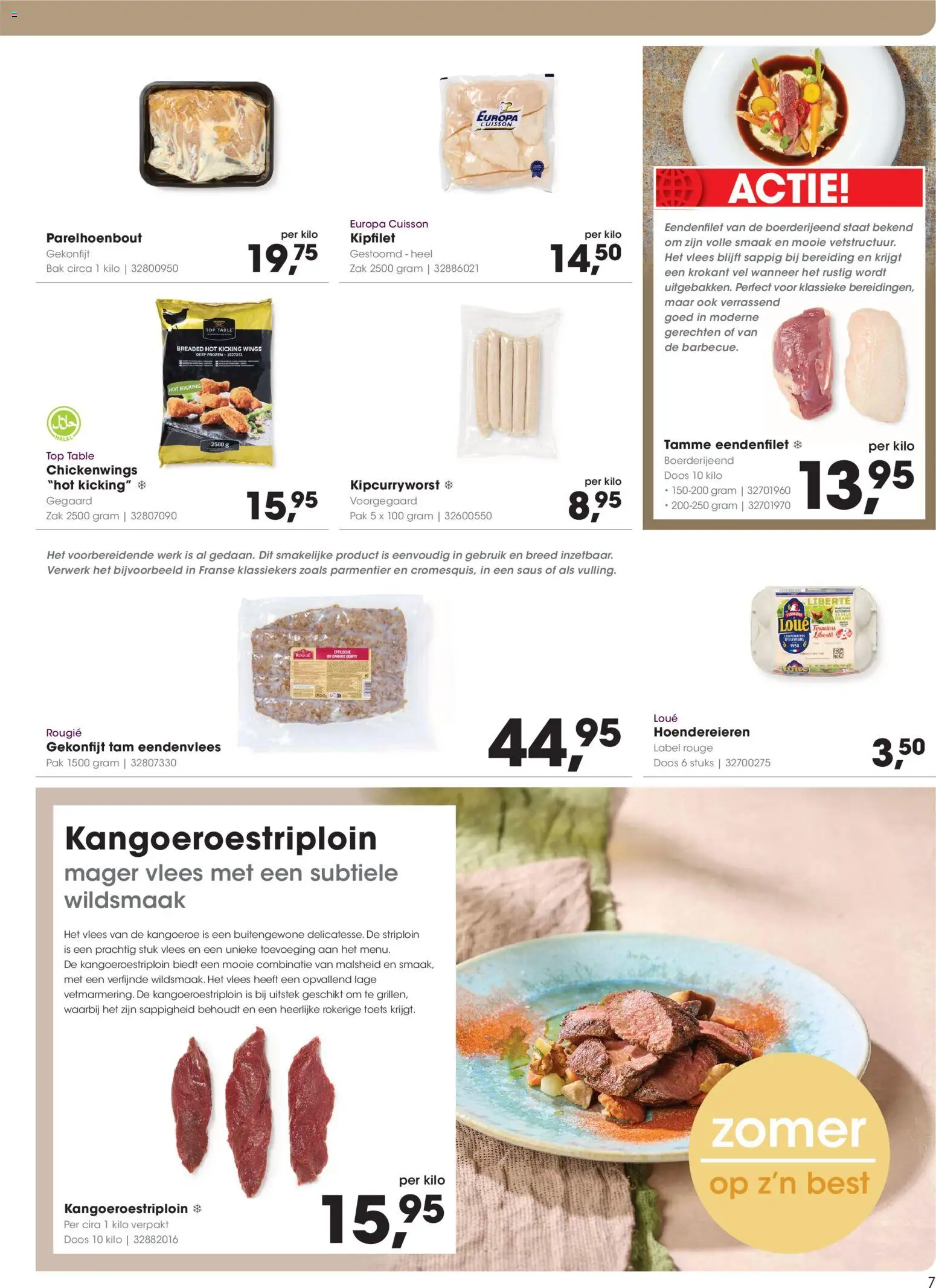 {H1} | Pagina: 7 | Producten: Kisperec, Zak, Saus