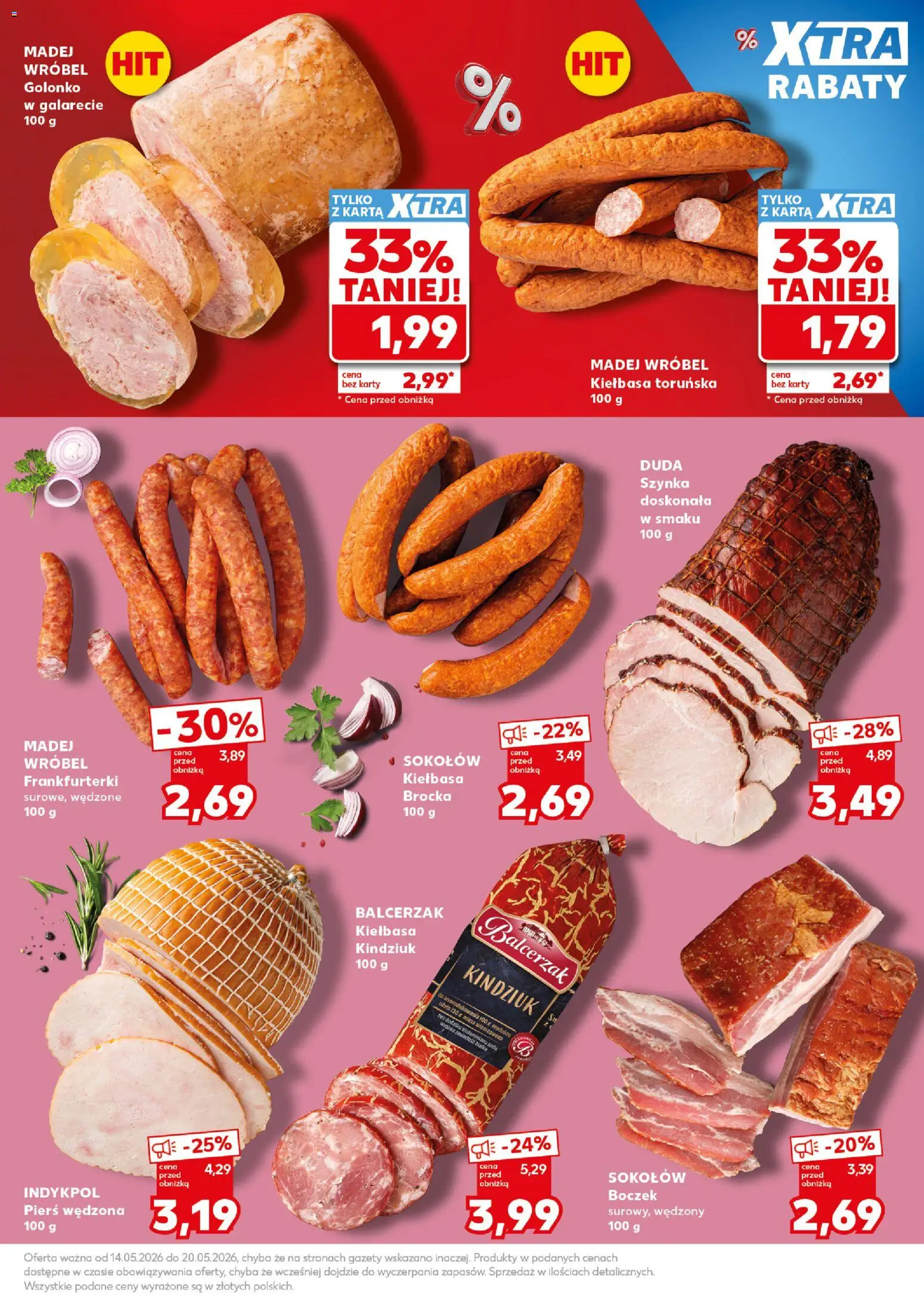 Kaufland Polsko leták - Mocny start od 18.05.2026 | Strana: 15 | Produkty: Karty