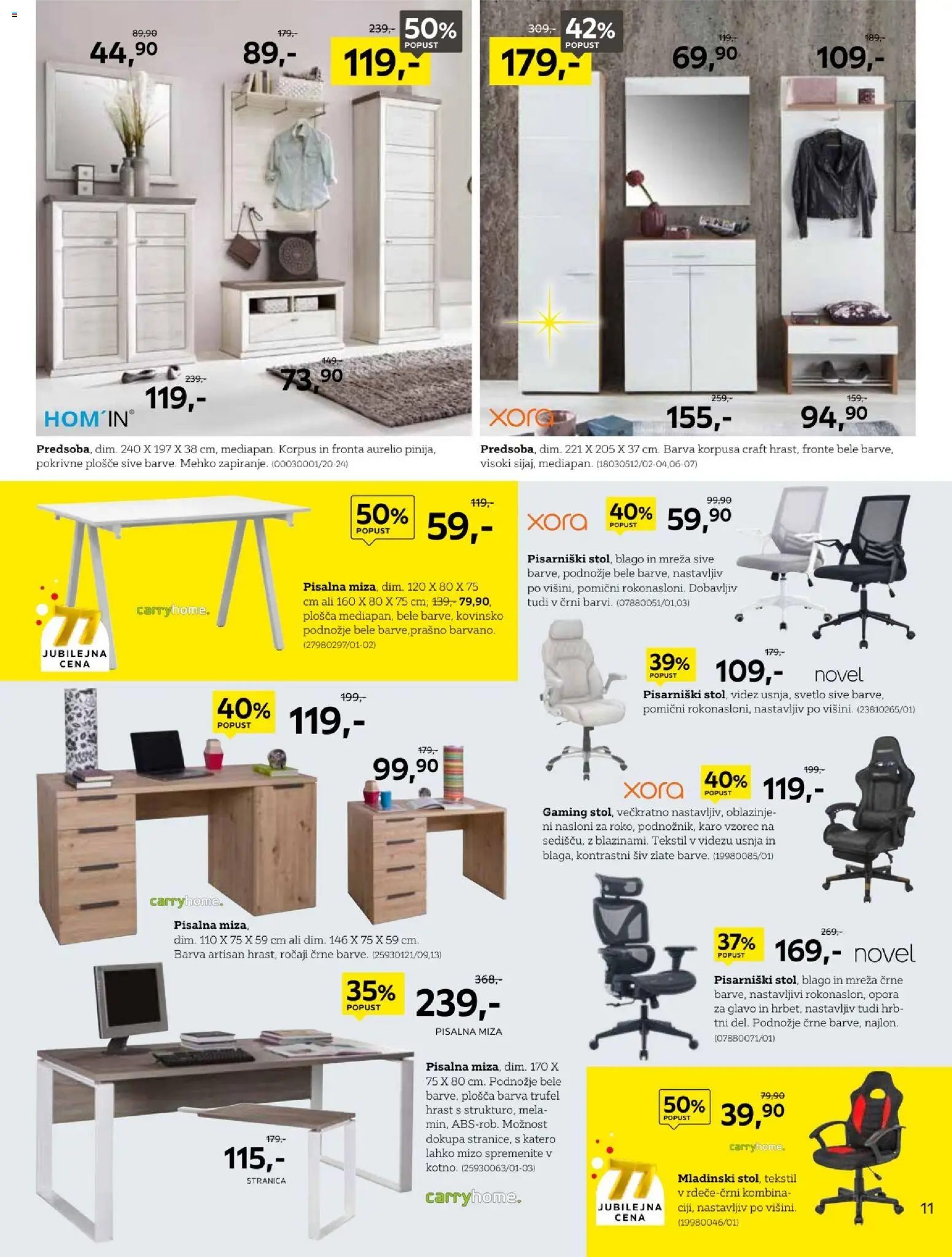 Novi XXXL Lesnina katalog ponudbe – veljaven od 31.08.2026 | Stran: 11