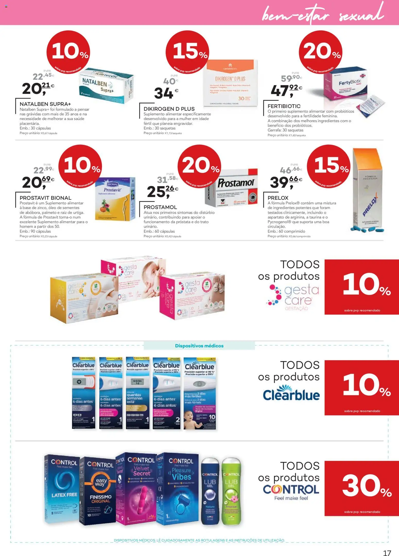 Well’s Vitaminas e suplementos │ válido de 08/09/2026 | Página: 17 | Produtos: Ingredientes, Base, Cápsulas, Saquetas
