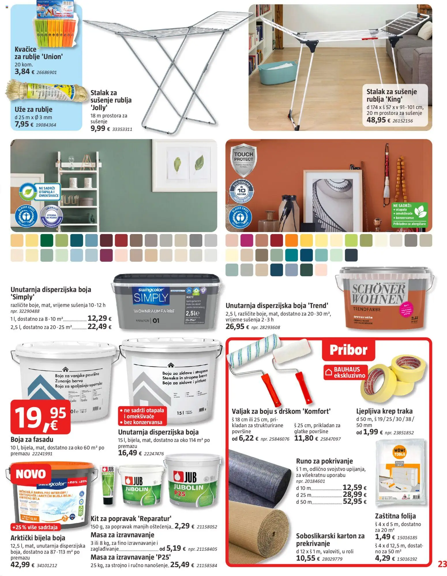 Bauhaus katalog | vrijedi od 17.06.2026 | Stranica: 23 | Proizvodi: Boja za zidove