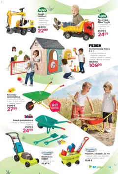 Baby center katalog akcije – veljaven od 12.03.2026 | Stran: 15 | Izdelki: Kosilnica, Samokolnica, Voziček, Rokavice