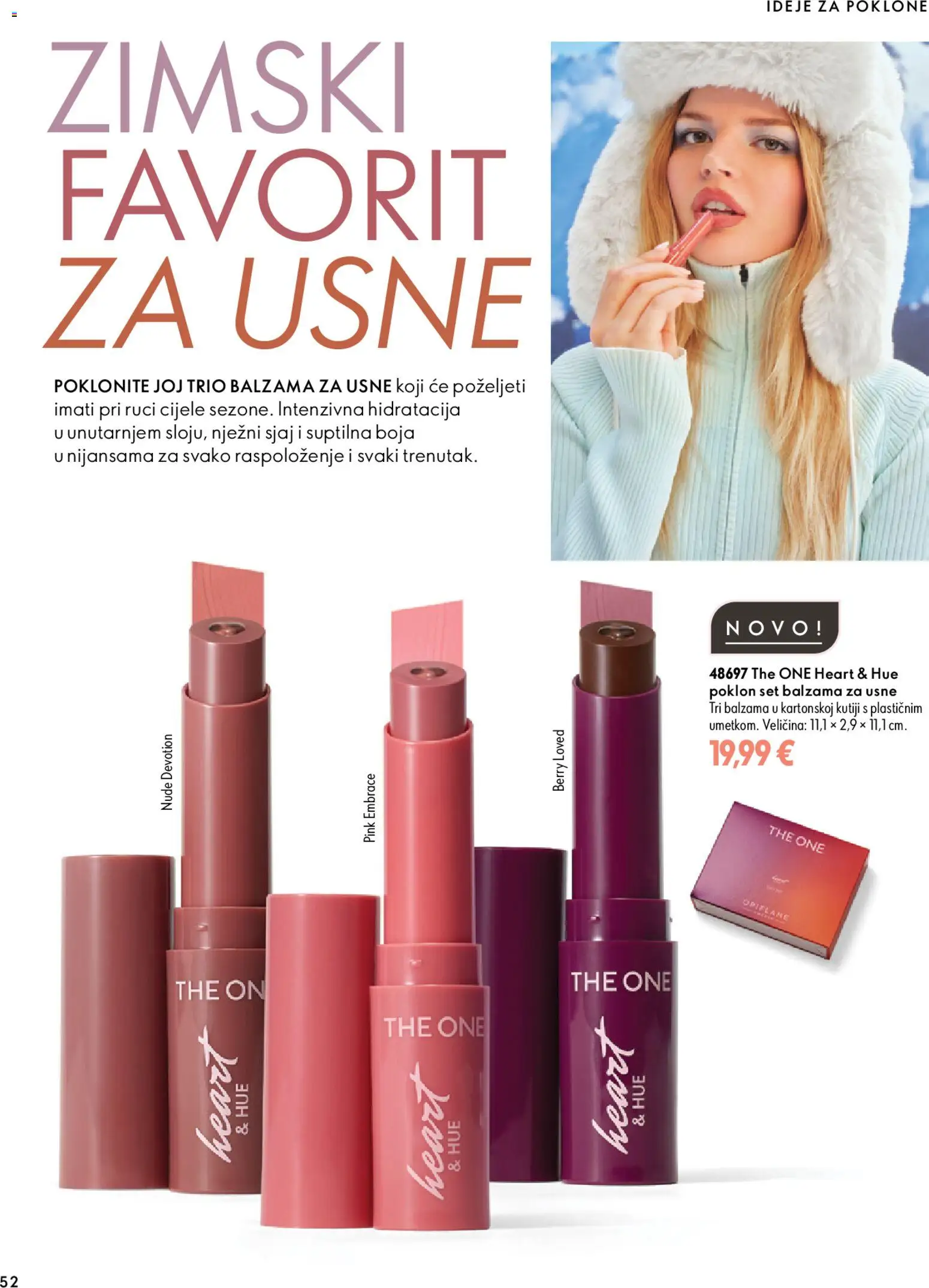 Oriflame katalog | vrijedi od 18.11.2026 | Stranica: 52