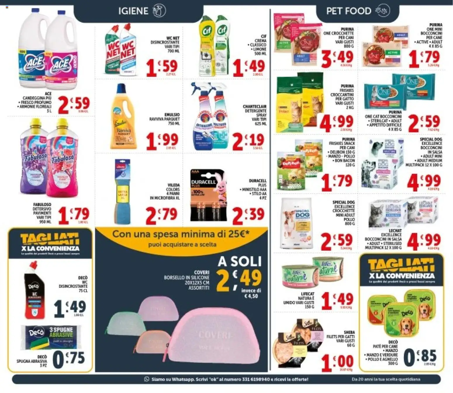 Volantino Decò del 11.06.2026 | Pagina: 20 | Prodotti: Verdure, Agnello, WC, Profumo
