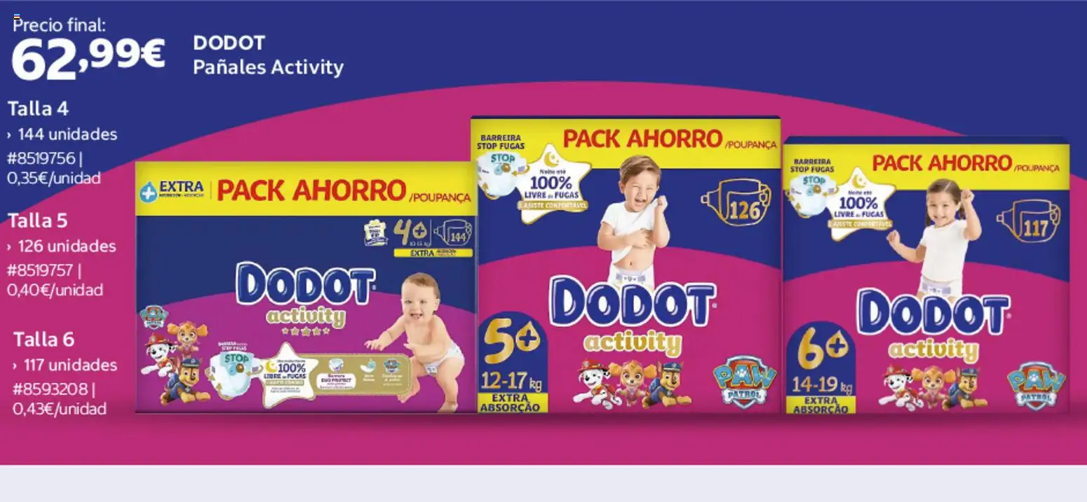 Costco Bebé │ válido desde el 19/08/2026 | Página: 6 | Productos: Pañales