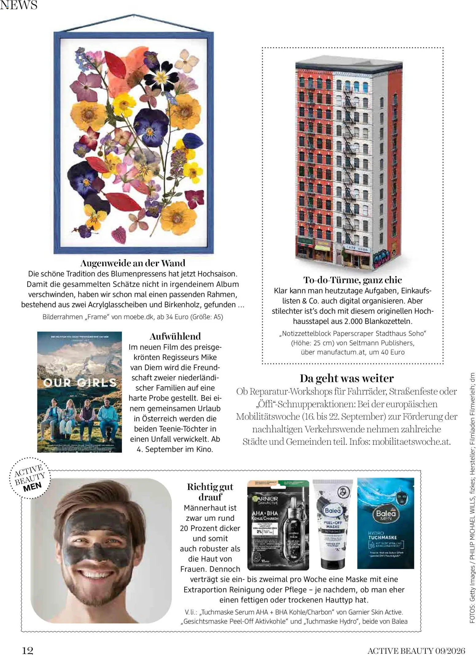 dm drogerie markt Active Beauty Magazin 09/2026 gültig ab 01.09.2026 | Seite: 12 | Produkte: Maske