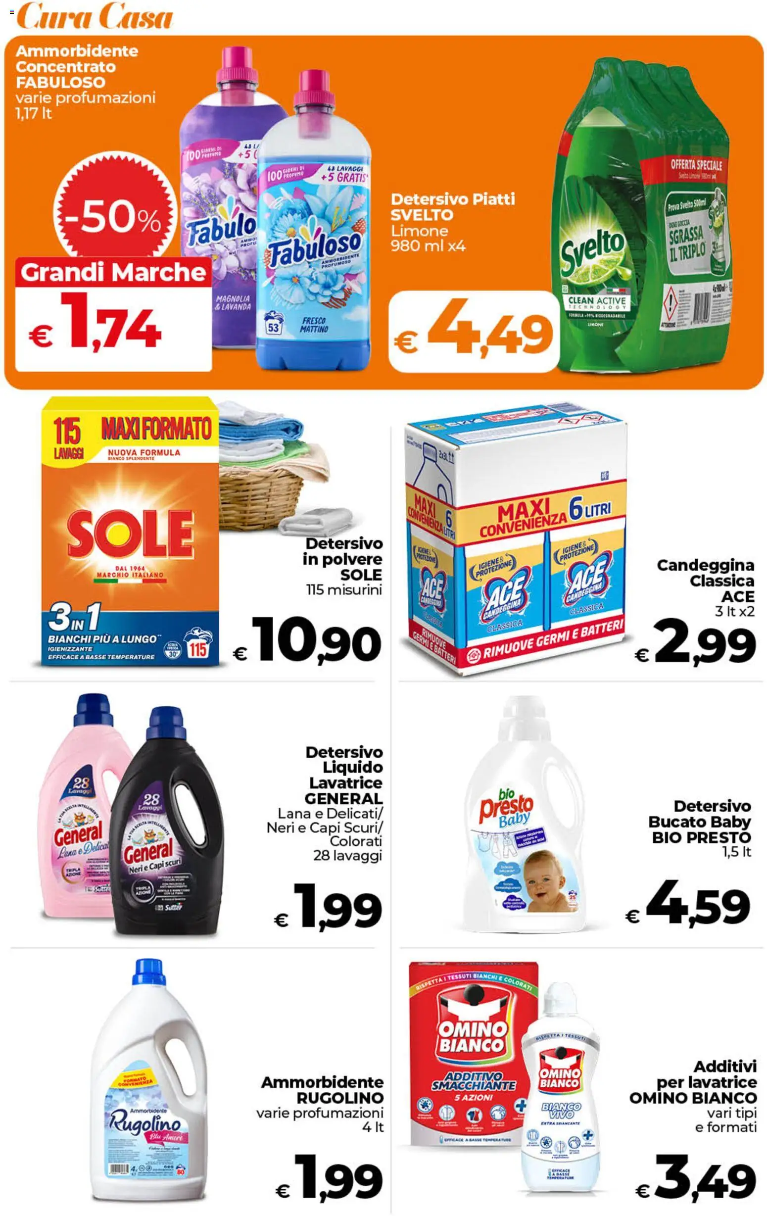 Volantino Ipercoop del 07.05.2026 | Pagina: 48 | Prodotti: Ammorbidente, Limone, Lavatrice, Lavanda