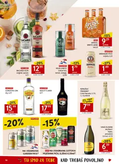 APEROL SPRITZ LIKER 3x0,2l, APEROL SPRITZ LIKER 3x0,2l - Pregled kataloga iz trgovine Konzum, vrijedi od 24.06.2026 | Stranica: 10