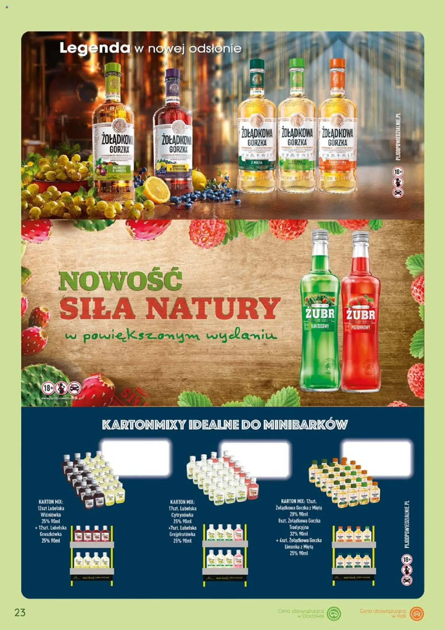 Eurocash gazetka - Katalog Alkoholowy od 01.06.2026 | Strona: 23 | Produkty: Limonka, Mięta