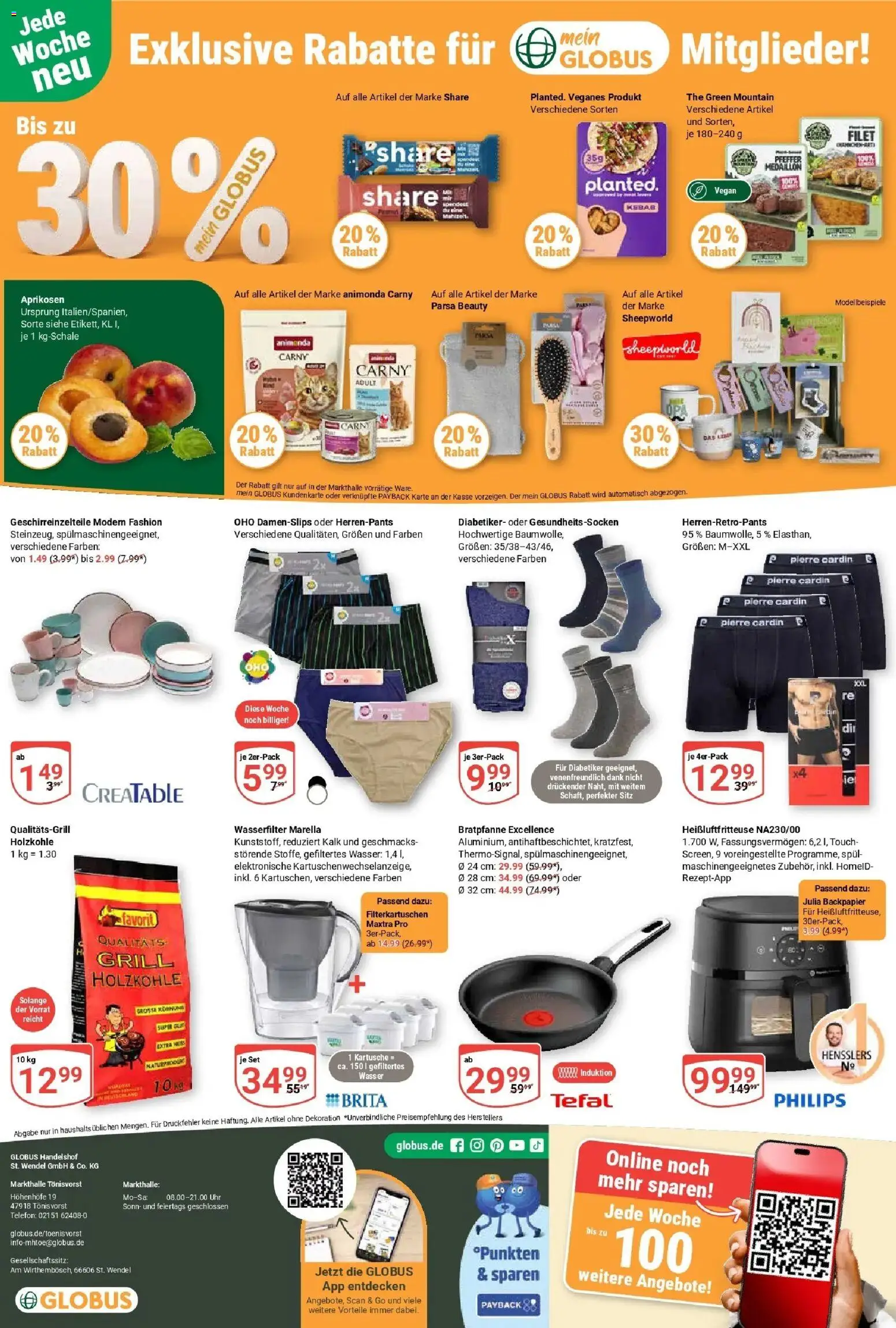 Globus Prospekt Tönisvorst (ab 03.08.2026) » Angebote online | Seite: 28 | Produkte: Philips, Wasser, Telefon, Uhr