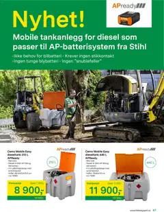 Forhåndsvisning av Felleskjøpet %city%  kundeavis gyldig fra 28/09/2026 | Side: 67 | Produkter: 1, Stikkontakt, Batteri