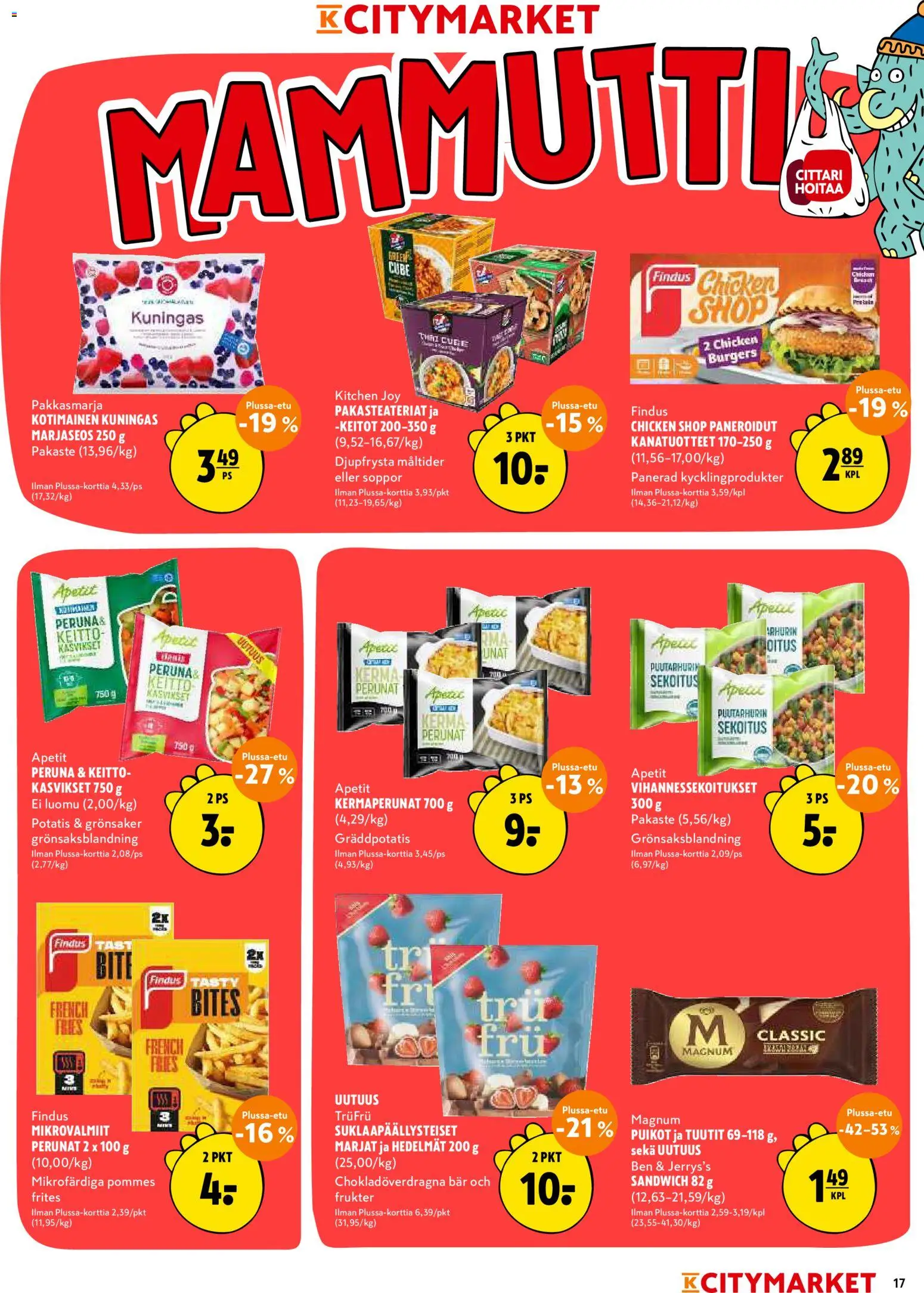 K-Citymarket tarjoukset – voimassa 10/08/2026 alkaen | Sivu: 17
