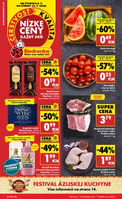 Biedronka leták platný od 09.07.2026