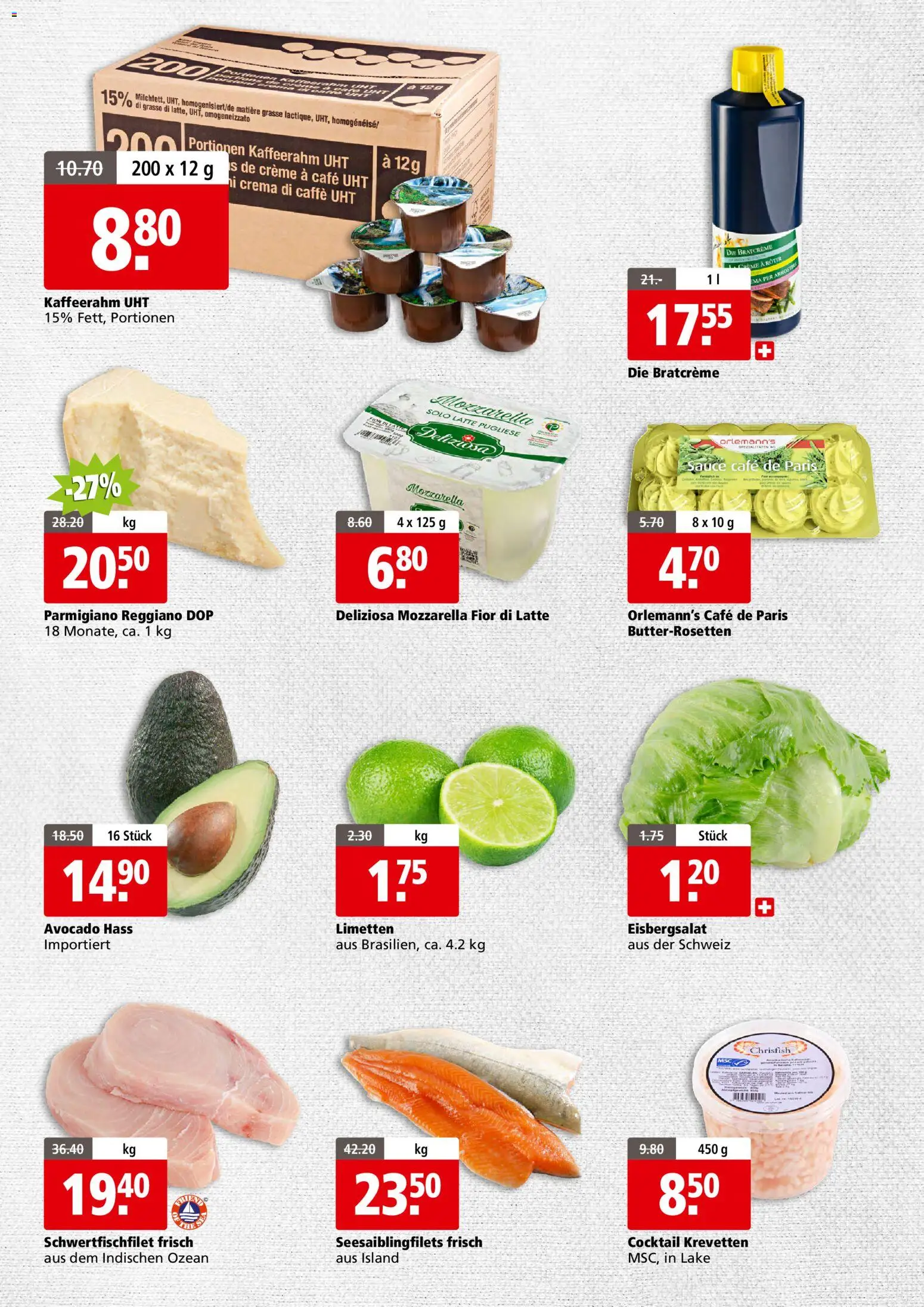 Aligro aktionen Business Schlieren, Gossau SG, Frauenfeld, Rapperswil-Jona, Sargans, Bern – gültig ab 15.06.2026 | Seite: 2 | Produkte: Avocado, Creme