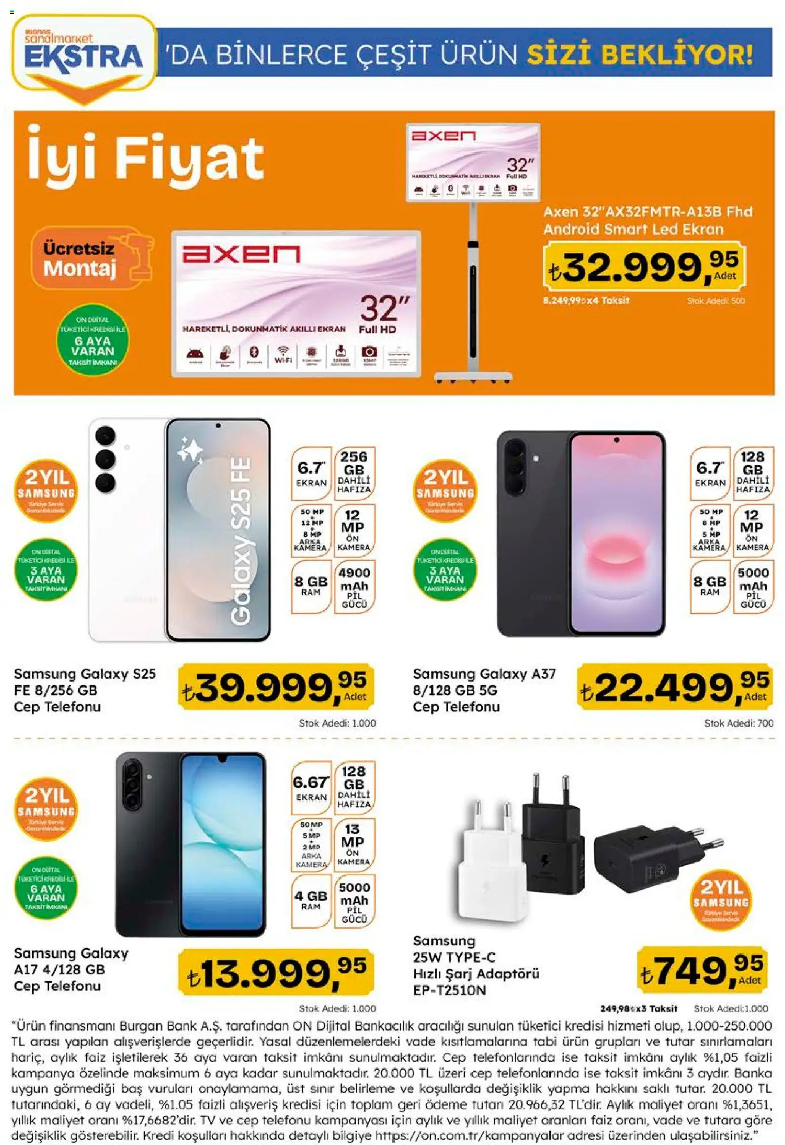 Migros Katalog - 5M Migroskop Dijital - 08 Ekim 2026 tarihinden itibaren geçerlidir | Sayfa: 134 | Ürünler: TV, Kamera