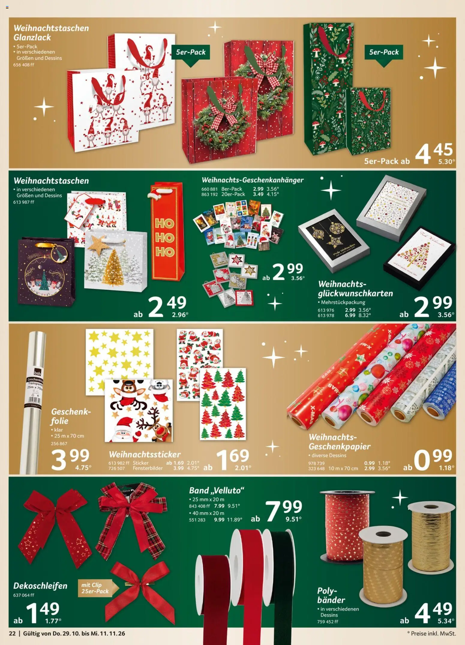 Selgros Weihnachten Spezial – gültig ab 29.10.2026 | Seite: 22