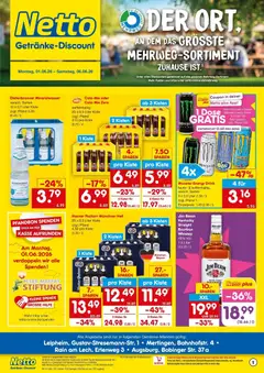Netto Marken-Discount Prospekt Leipheim ab 01.06.2026 gültig