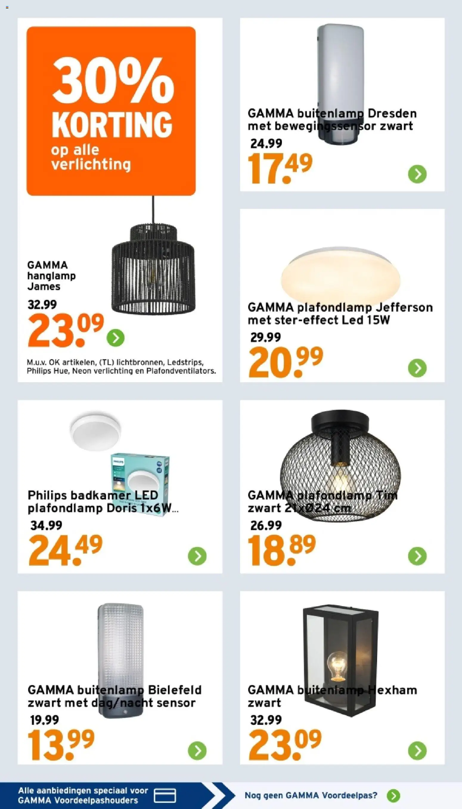 {H1} | Pagina: 9 | Producten: Verlichting