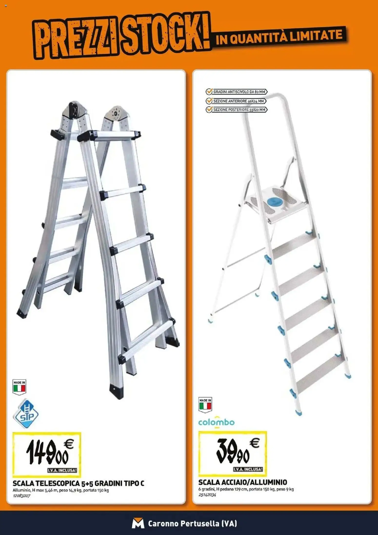 Volantino TECNOMAT del 29/10/2026 | Pagina: 16 | Prodotti: Scala