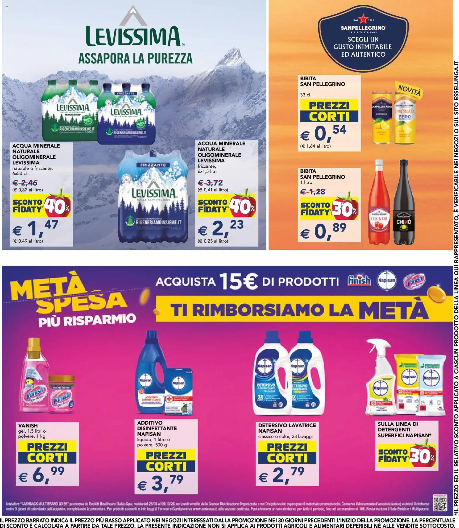 Volantino Esselunga S del 24/09/2026 | Pagina: 25 | Prodotti: Sale, Bibita, Acqua minerale, LEGO
