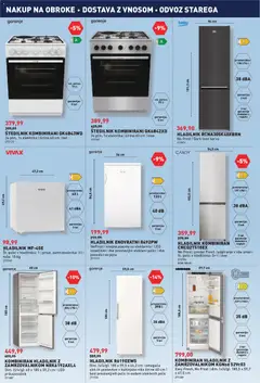 Inpos katalog akcije – veljaven od 04.06.2026 | Stran: 17 | Izdelki: Hladilnik, Teza, Barva, Štedilnik