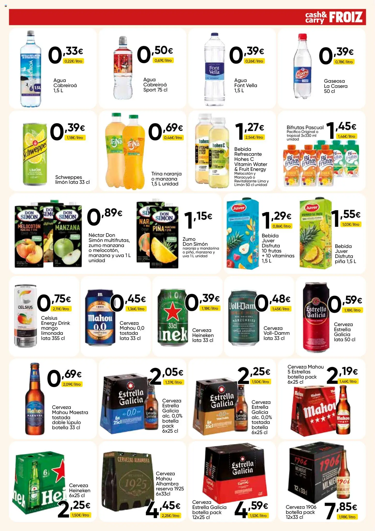 Froiz - Folleto Cash │ válido desde el 14.05.2026 | Página: 7 | Productos: Piña, Limonada, Ρούτερ, Gaseosa