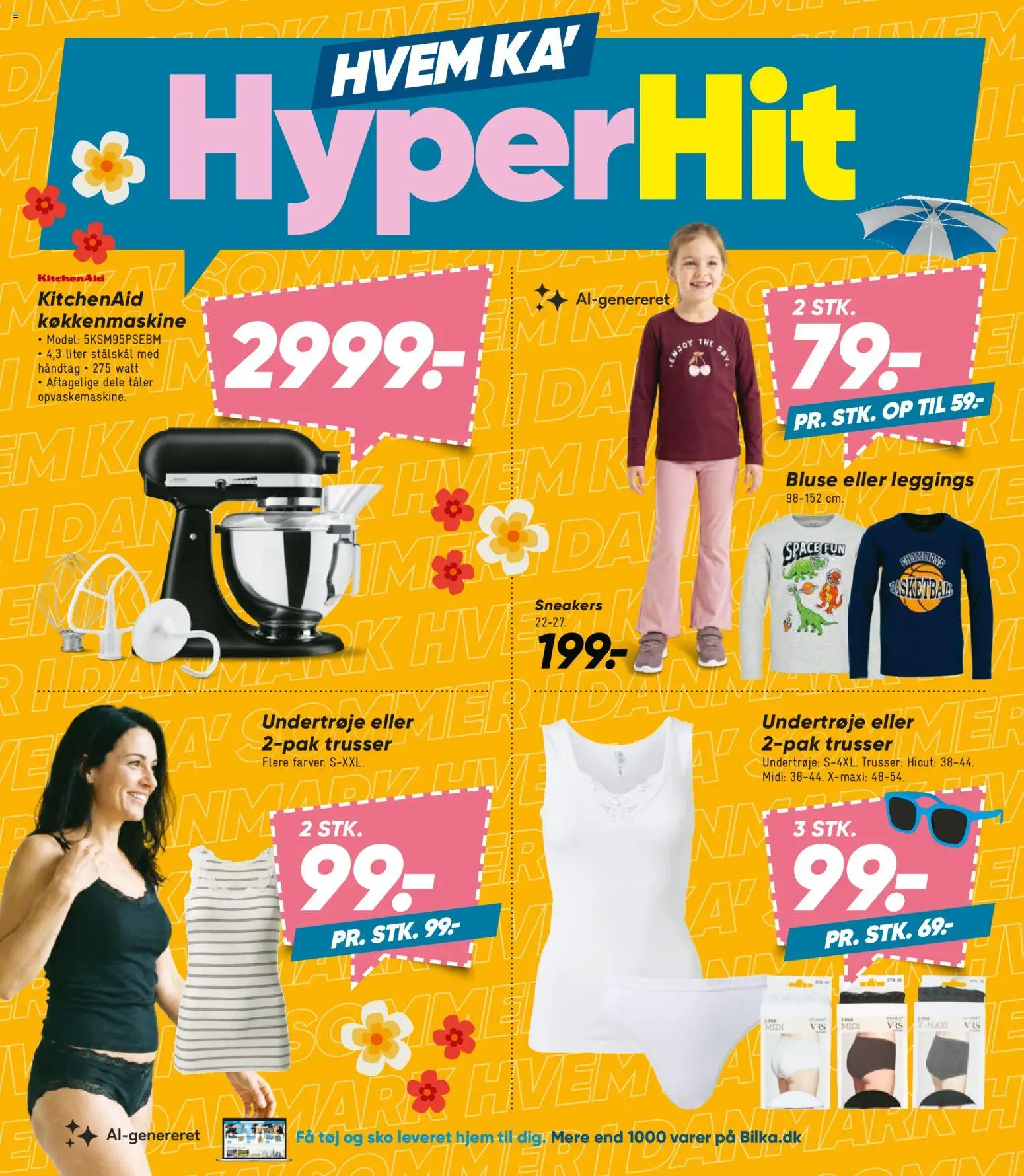 Bilka tilbudsavis – gyldig fra 10/07/2026 | Side: 4 | Produkter: Trusser, Leggings, Bluse, Sko