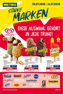 Metro Starke Marken ab 06.07.2026 gültig