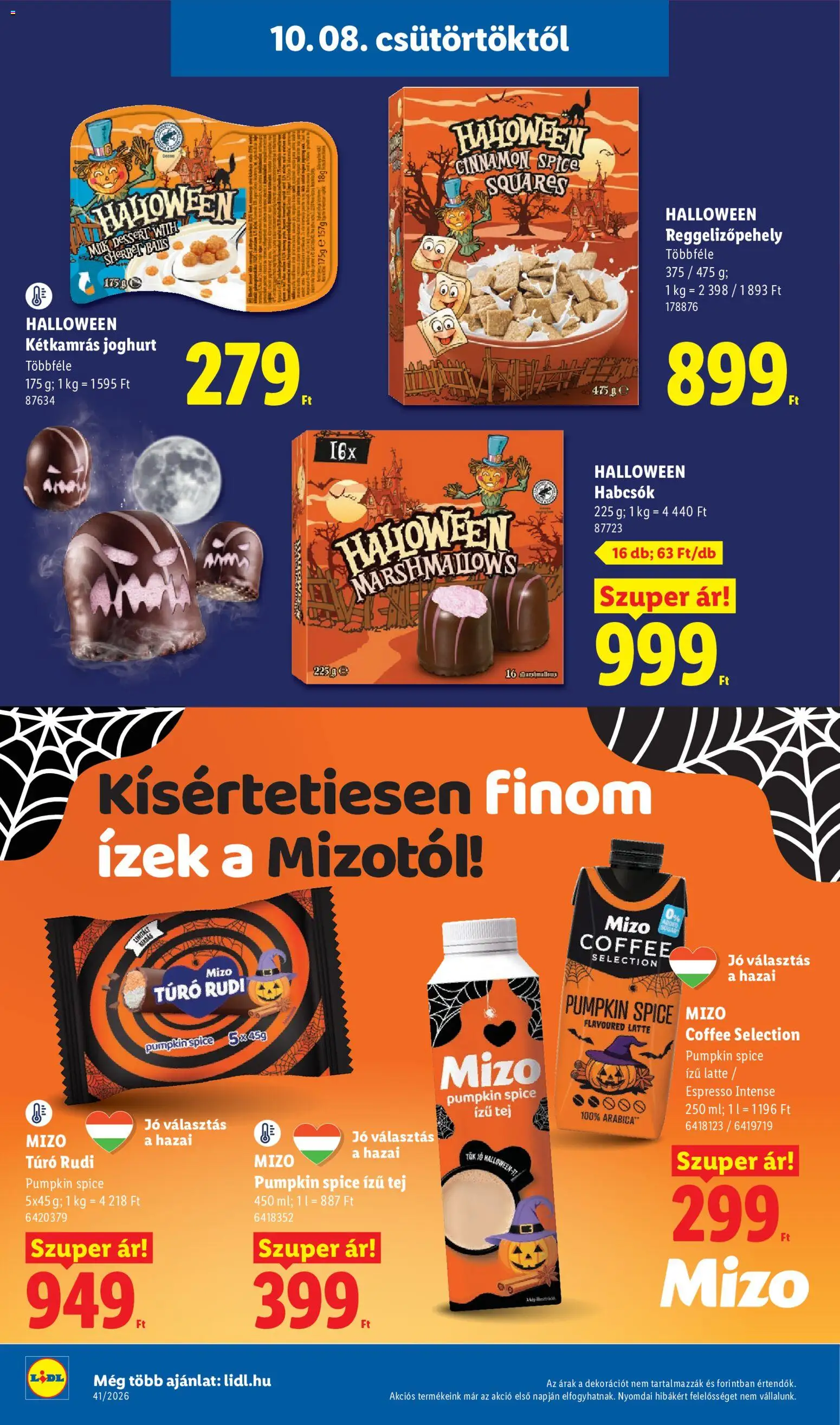 Lidl akciós ujság - amely érvényes a következő dátumtól: 2026.10.08. | Oldal: 24