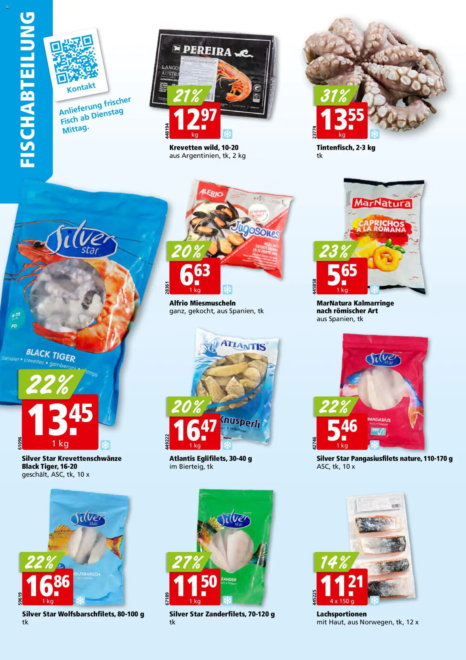 Aligro aktionen Schlieren, Gossau SG, Frauenfeld, Rapperswil-Jona, Sargans, Bern – gültig ab 10.08.2026 | Seite: 4 | Produkte: Garnelen, Fisch