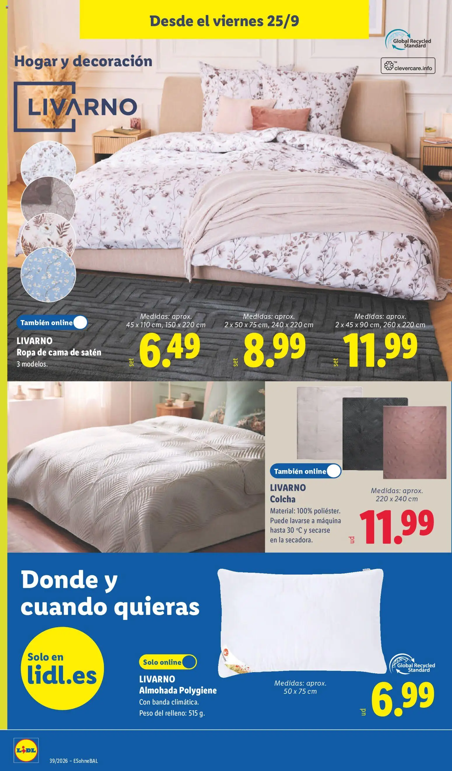 Lidl folleto de bazar │ válido desde el 21/09/2026 | Página: 14