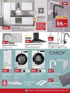 Bauhaus aktionen ab 27.04.2026 gültig | Seite: 29 | Produkte: Backofen, Toplader, Kühlschrank, Geschirrspüler