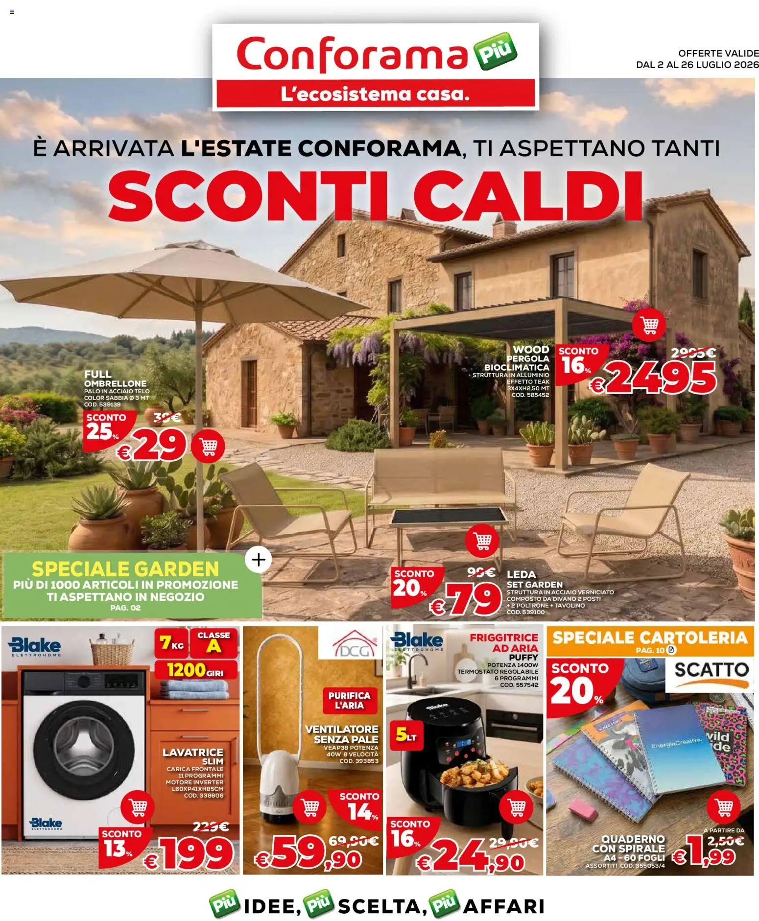 📣 Volantino Conforama dal 📅 02/07/2026 - Scopri le offerte ora!🔥 | Italy