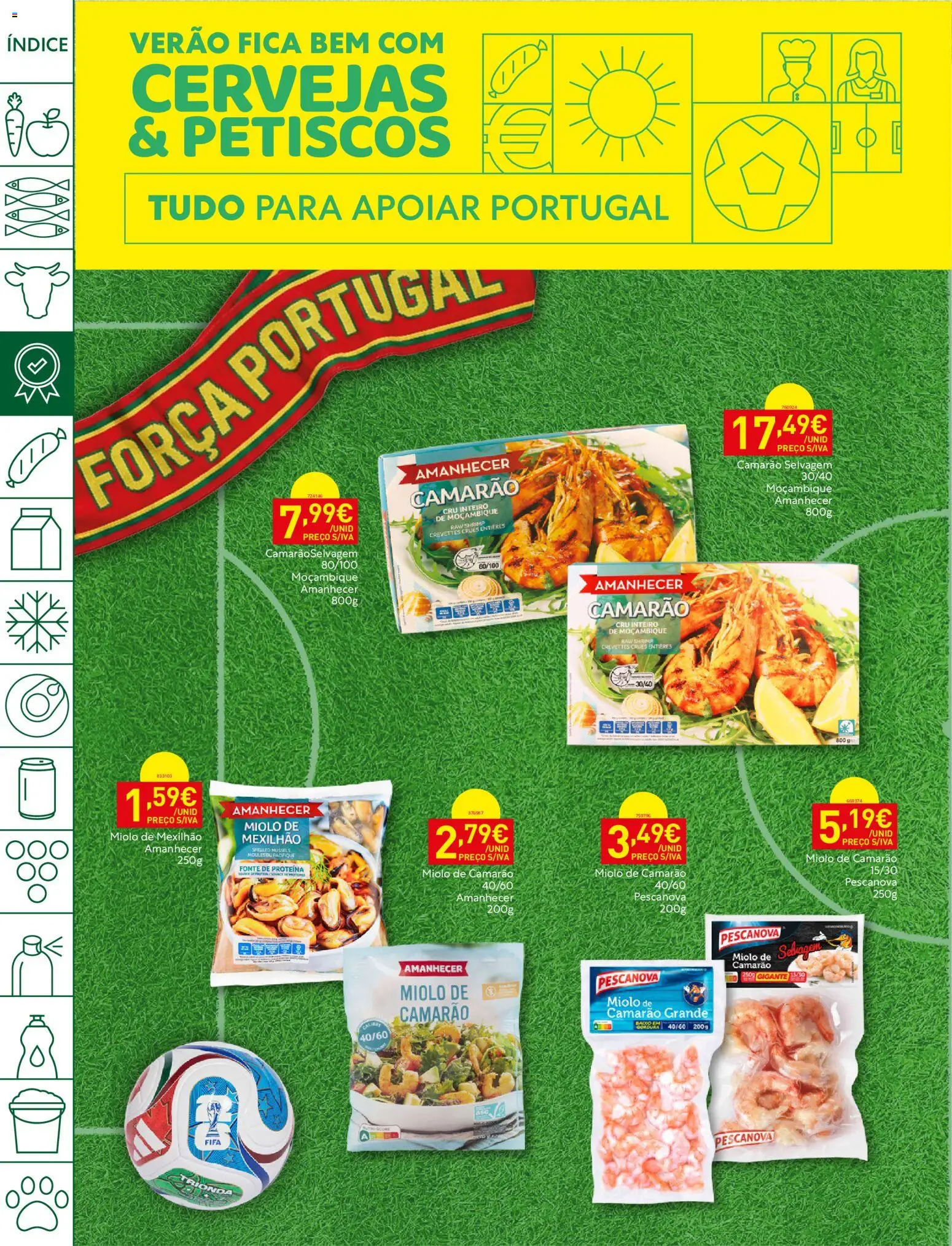Recheio folheto Madeira │ válido de 23/06/2026 | Página: 8 | Produtos: Camarão, Proteina