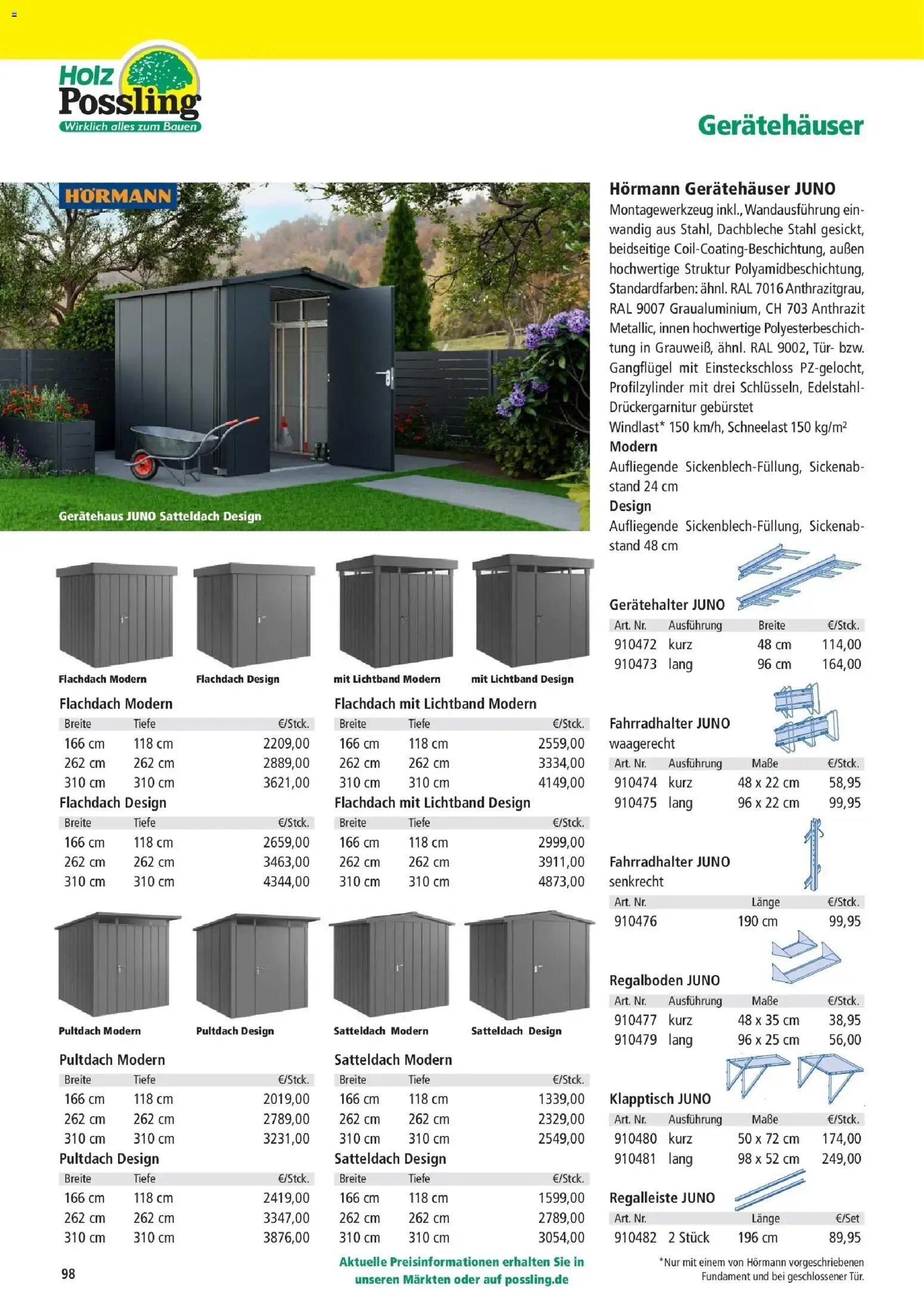 Angebote - Holz Possling: dig. Flyer | Holz-Bau-Katalog | Mai – gültig ab 03.05.2025 | Seite: 98 | Produkte: Tür