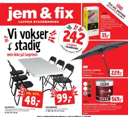 Jem & fix - Tilbudsavis uge 24 gyldig fra 07.06.2026