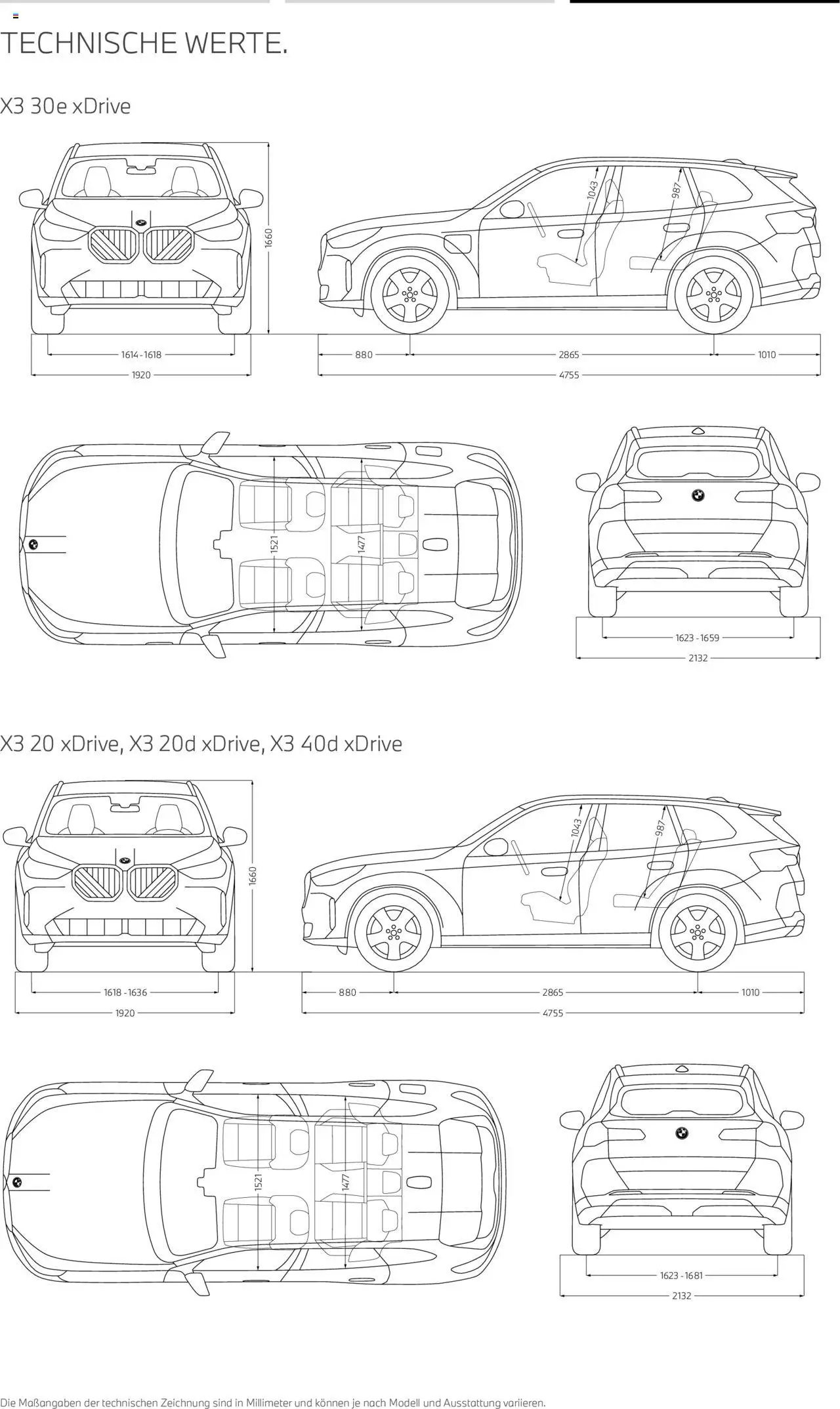 BMW X3 – gültig ab 01.08.2025 | Seite: 24