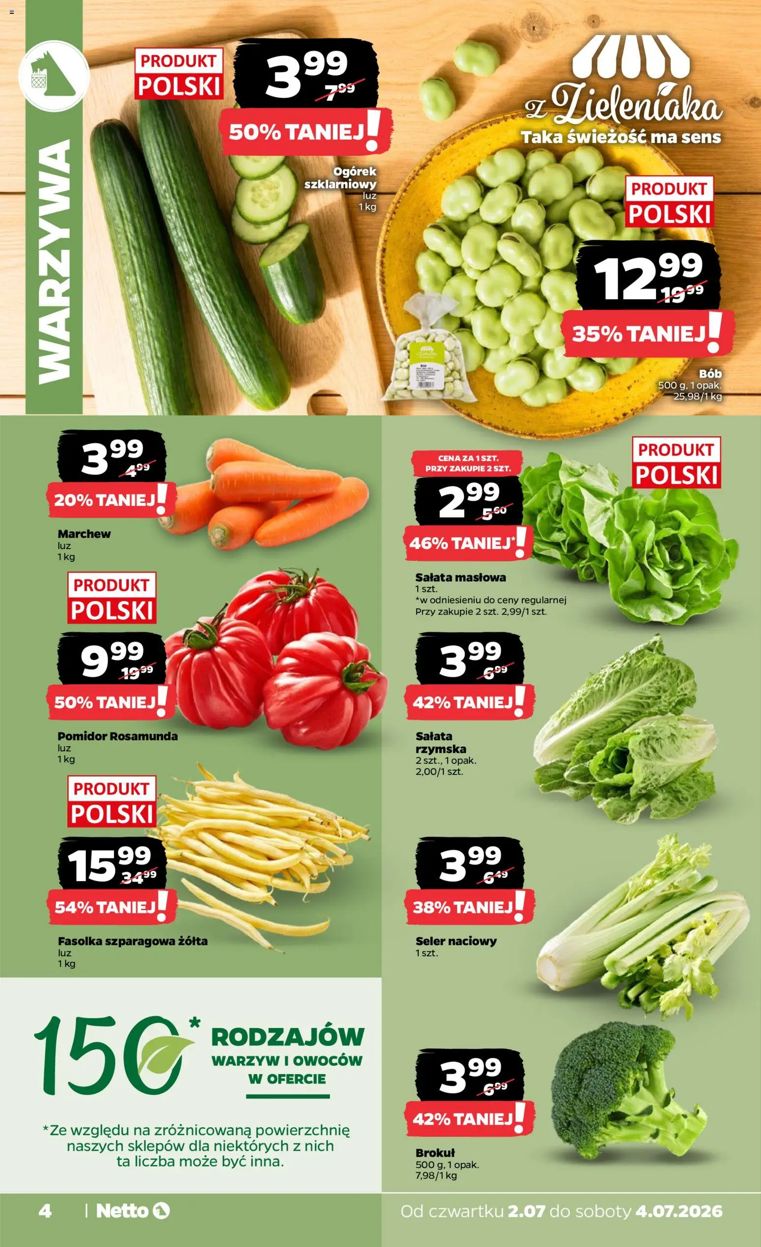 Netto gazetka od czwartku spożywcza od 02.07.2026 | Strona: 4