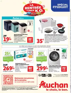 Auchan Promos rentrée étudiants - Voorbeeld van een folder van Auchan, geldig van 18/08/2026 | Pagina: 40