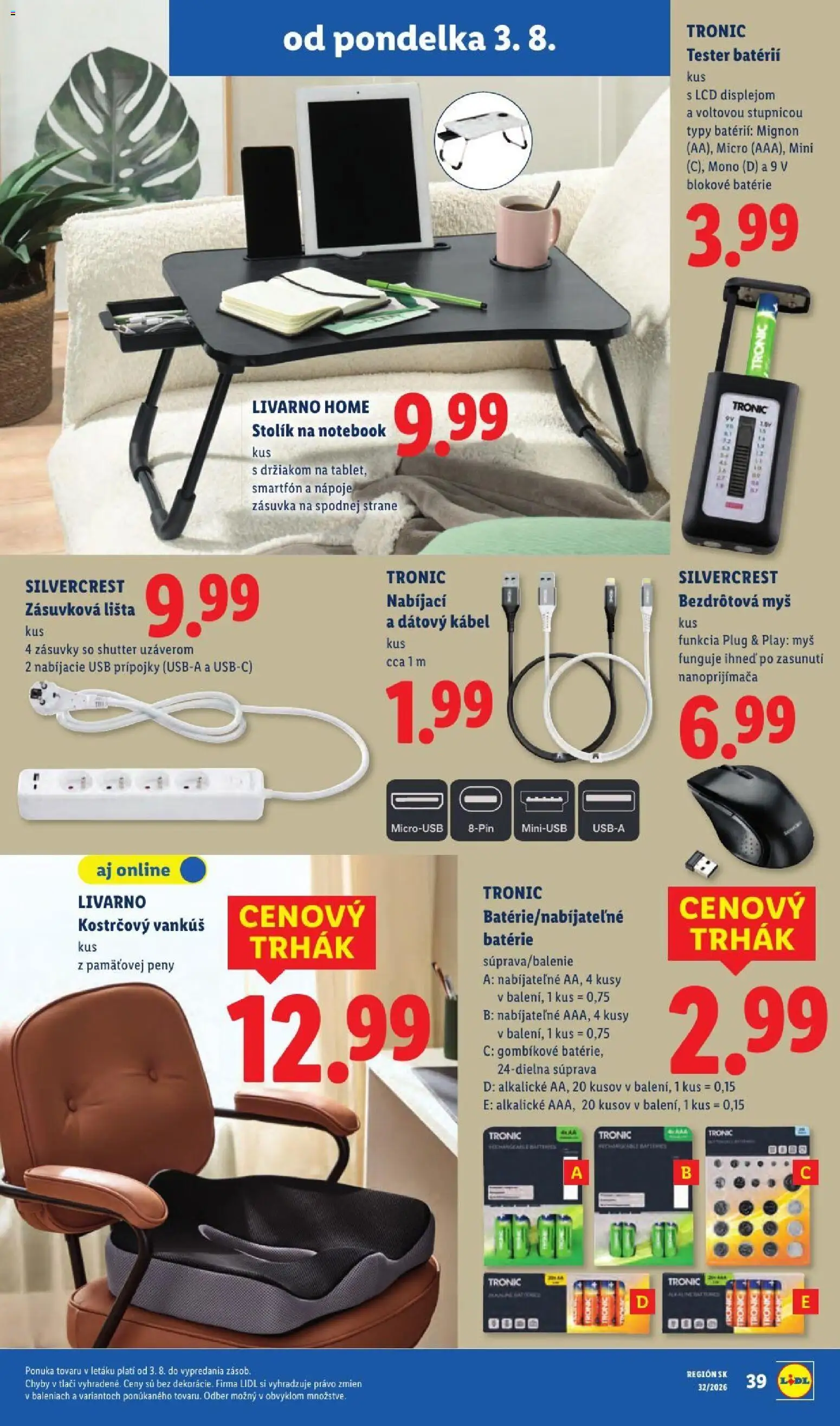 Nové Lidl akcie – leták je platný od 03.08.2026 | Strana: 57