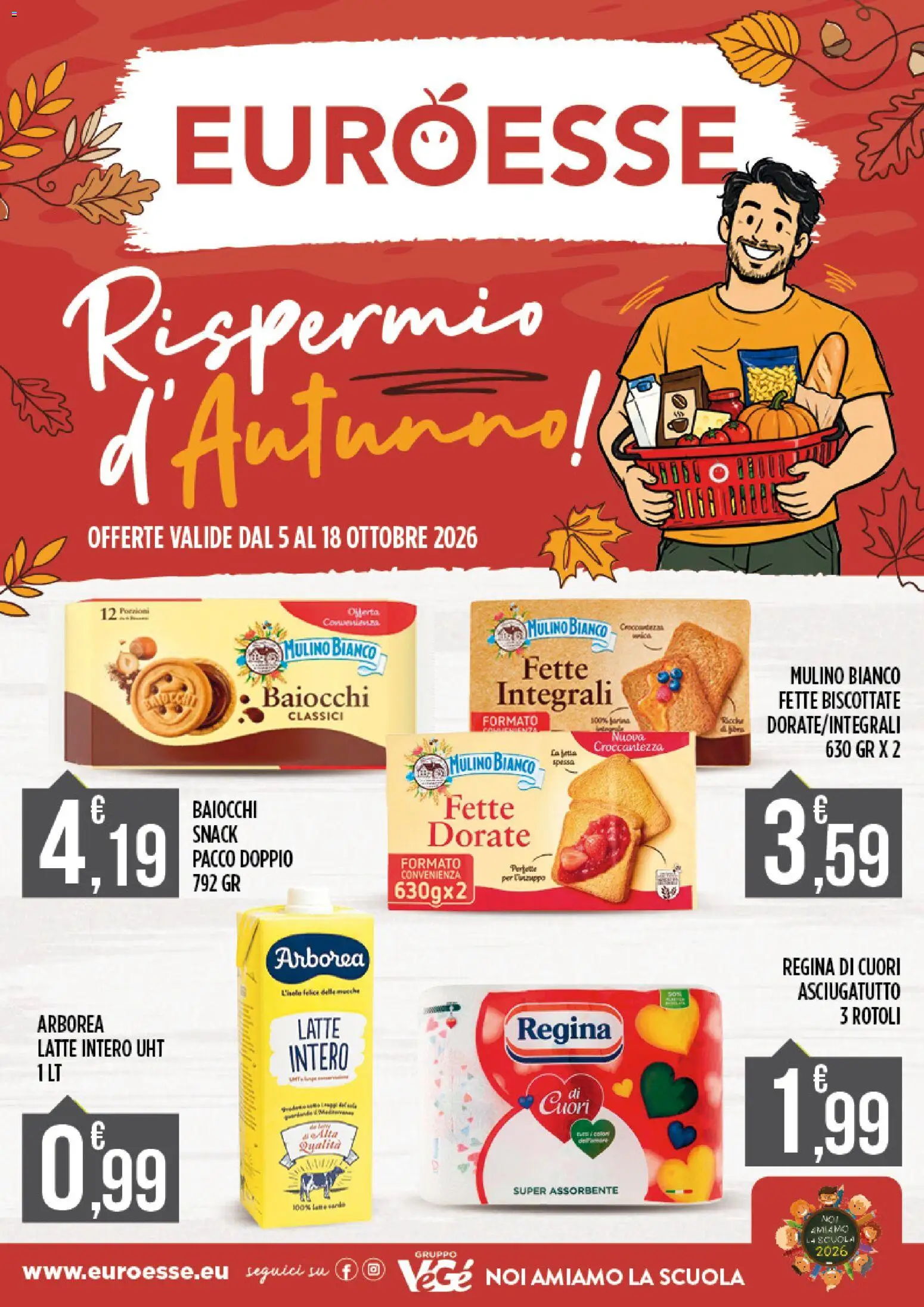Euroesse Lunedì 5 Ottobre Grandi Risparmi
