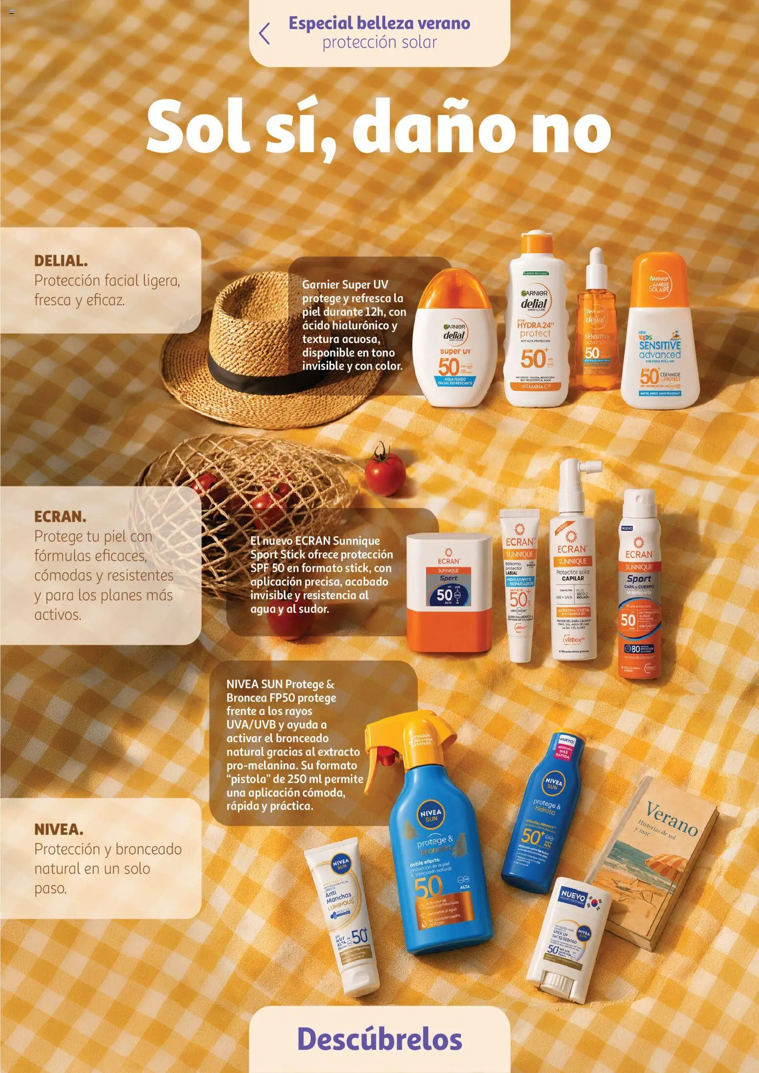 Alcampo Brillar │ válido desde el 22/05/2026 | Página: 18 | Productos: Protector solar, Sal, Agua