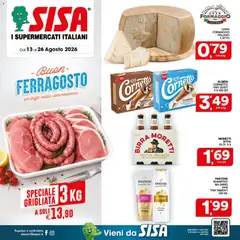 Anteprima del volantino SISA volantino valido a partire dal 13/08/2026