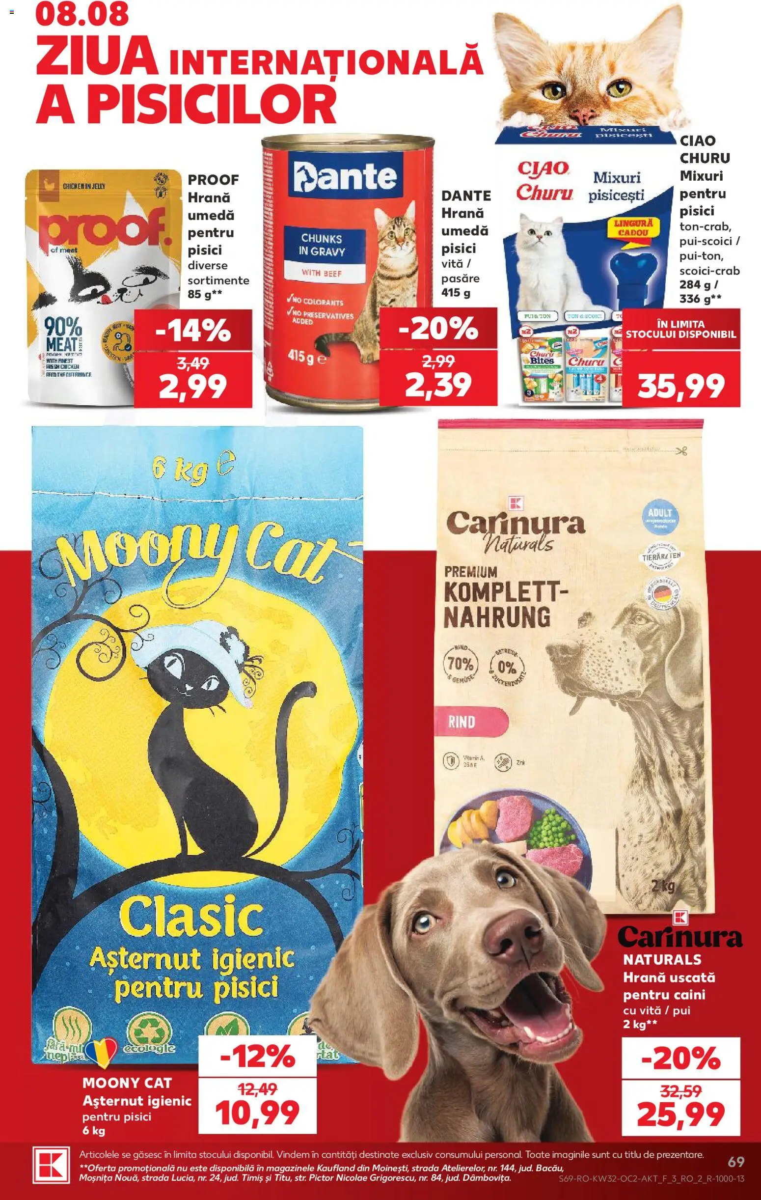 Noul catalog Kaufland – valabil de la 05.08.2026 | Pagină: 69 | Produse: Hacıyatmaz Kedi Oyuncağı