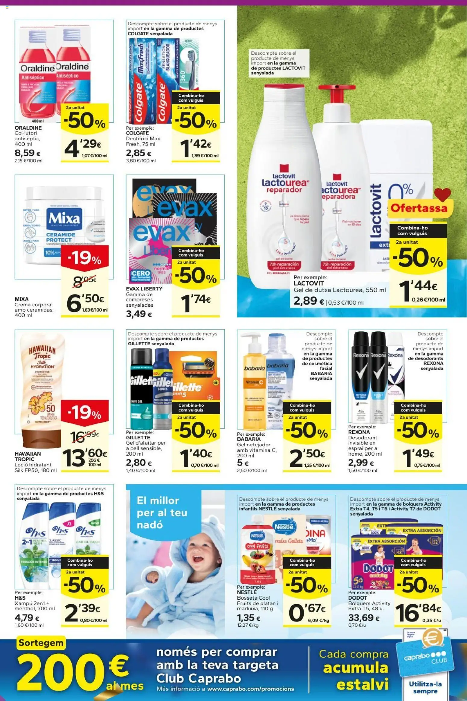 Caprabo folleto │ válido desde el 13/08/2026 | Página: 19 | Productos: Leche, Crema